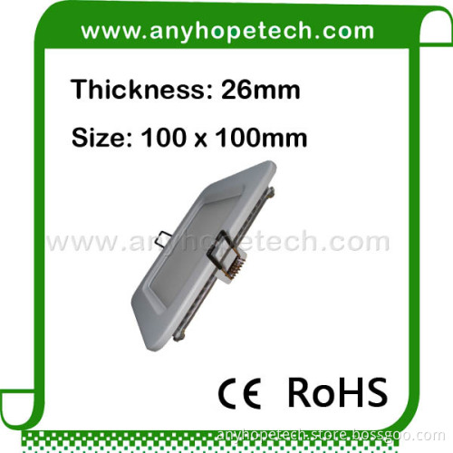 3.94" energy saving 6W ultra thin aluminum suspended ceiling